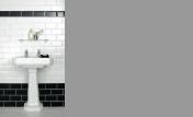 Bisalado Blanco Nero White & Black Bathroom Wall